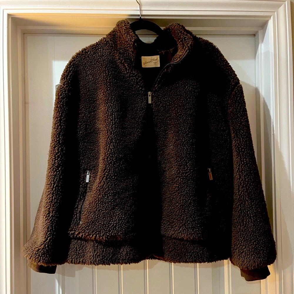 Universal Thread XXL lined zip up Teddy Jacket